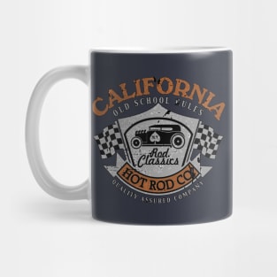 California Hot Rod Classic Car Mug